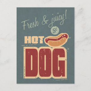 Postal Perro caliente