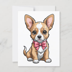 Postal Perro Chihuahua