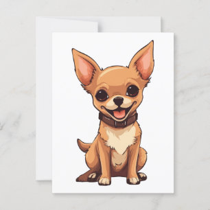 Postal Perro Chihuahua