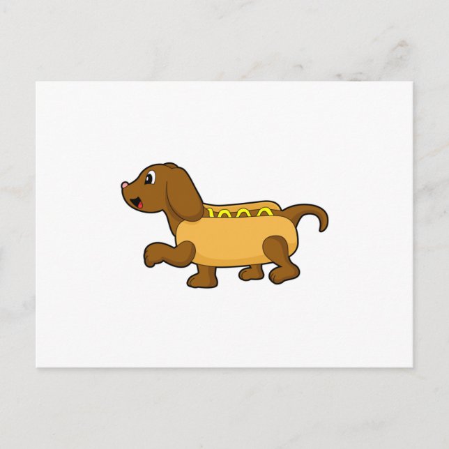 Postal Perro como Pancho perro (Anverso)