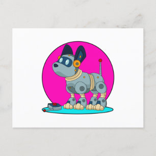 Postal Perro como robot