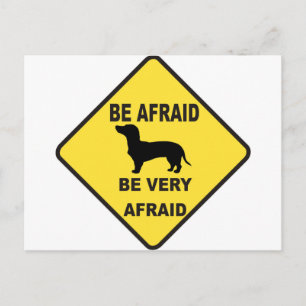 Postal Perro Dachshund Humorous