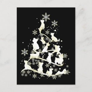 Postal Perro de árbol de navidad de Yorkshire Terrier Fel