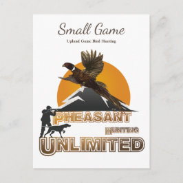 Postal Perro de aves , Caza de aves de caza de uvas