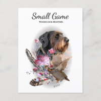 Perro de aves, caza de leña