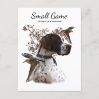 Perro de aves, caza de leña