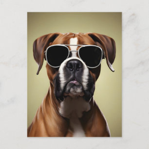 Postal Perro de Guay Boxer