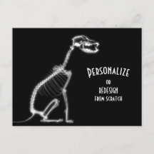 Perro de rayos X - B&W