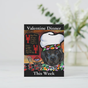 Postal Perro de Terranova