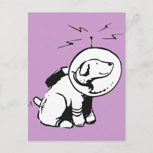 Postal Perro espacial