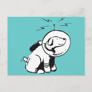 Postal Perro espacial