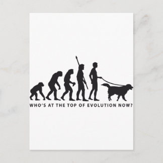 Postal perro evolutivo
