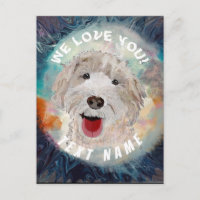 Perro Feliz, Labradoodle Sonriente
