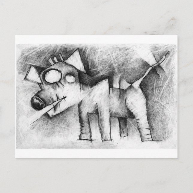 Postal perro lancaster (Anverso)