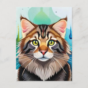 Postal Perro lindo cerrar el portapapeles pequeño