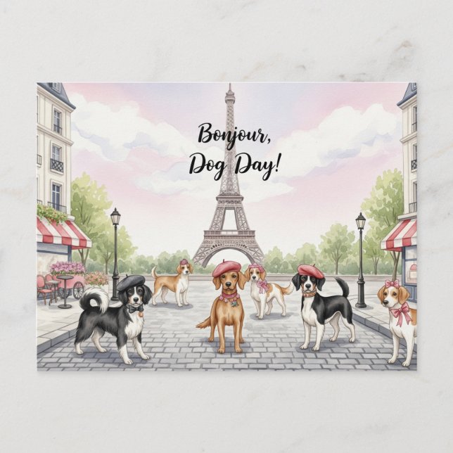 Postal Perro Lover Golden Retriever Dog (Anverso)