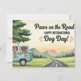 Postal Perro Lover Golden Retriever Dog Daddy