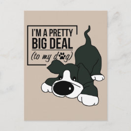 Postal Perro más bonito de la historia