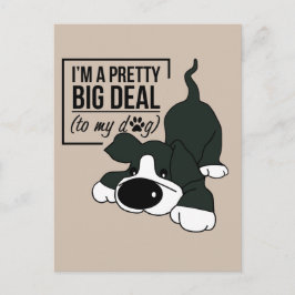 Postal Perro más bonito de la historia