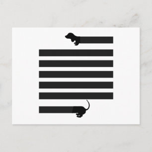 Postal perro salchicha dachshund
