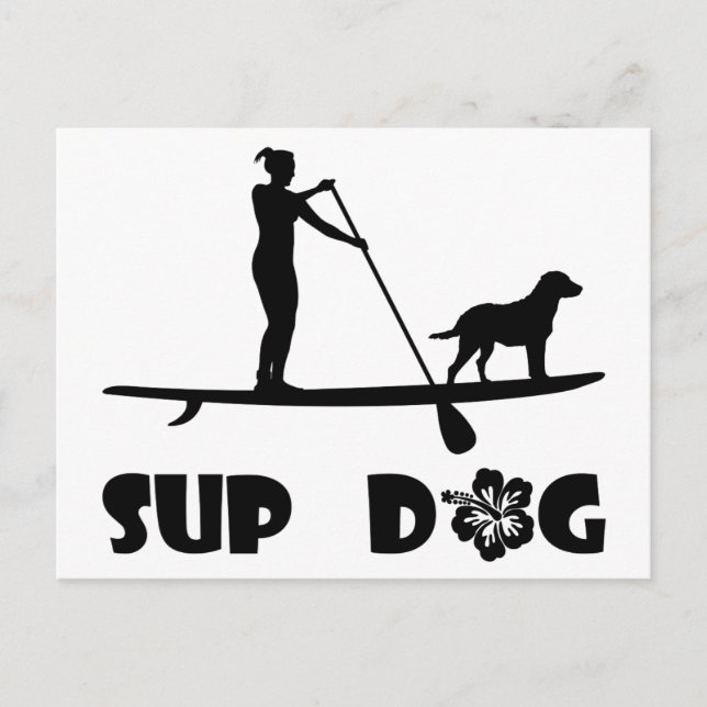 Postal Perro SUP (Anverso)