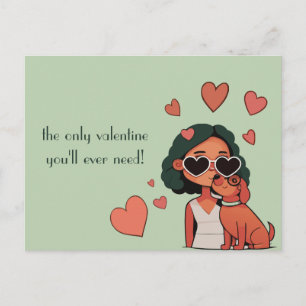Postal Perro Valentine
