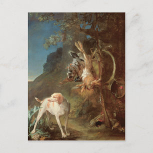 Postal Perro y juego, 1730