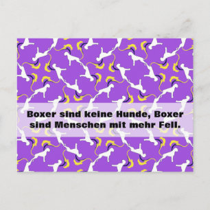 Postal Perros Boxer