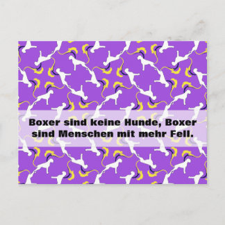 Postal Perros Boxer