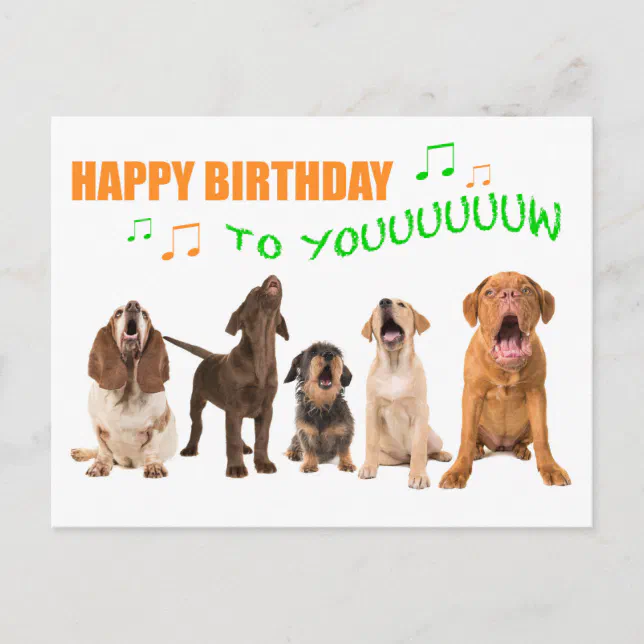 imagenes de feliz cumpleaños con perros