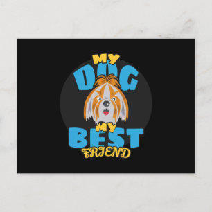 Postal Perros con amante de los perros adorables idea de 