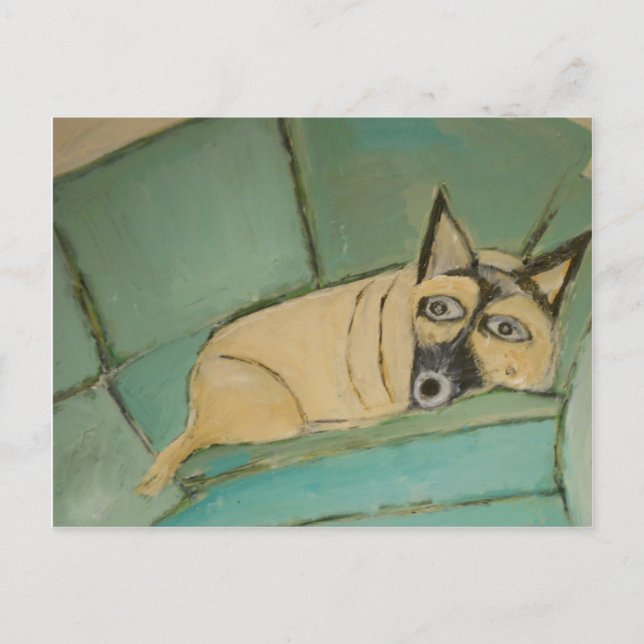 Postal perros de eric ginsburg (Anverso)