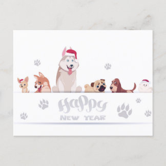 Postal Perros De Vacaciones Cutas