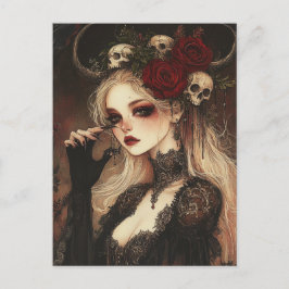 Postal Persephone la diosa del submundo