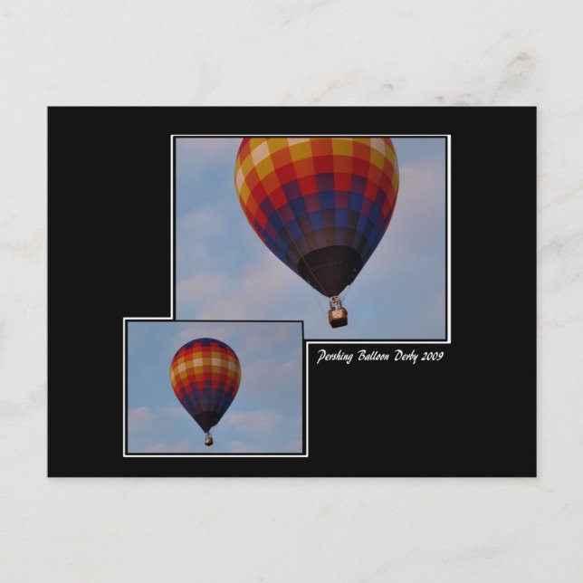 Postal Pershing Balloon Derby 2009 (Anverso)