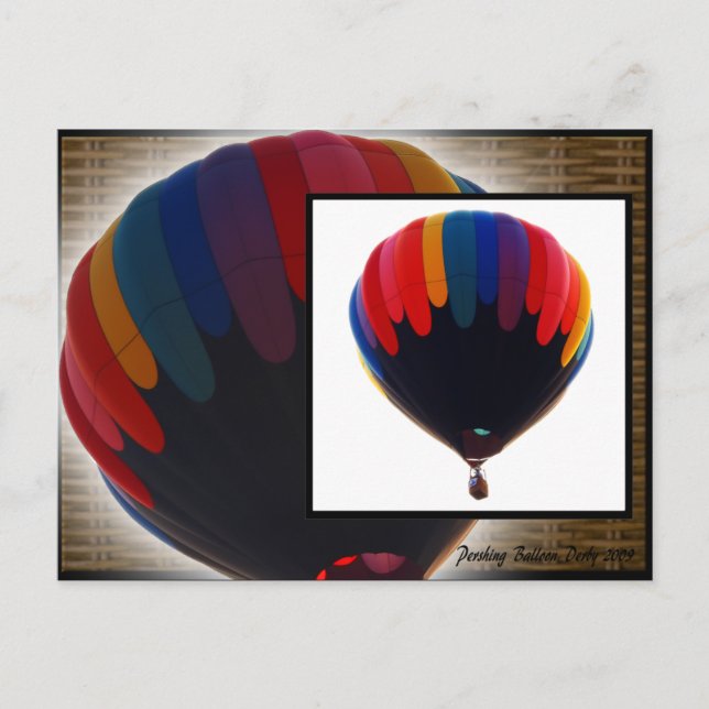 Postal Pershing Balloon Derby 2009 (Anverso)