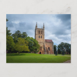 Postal Pershore Abbey Worcestershire Fotografía