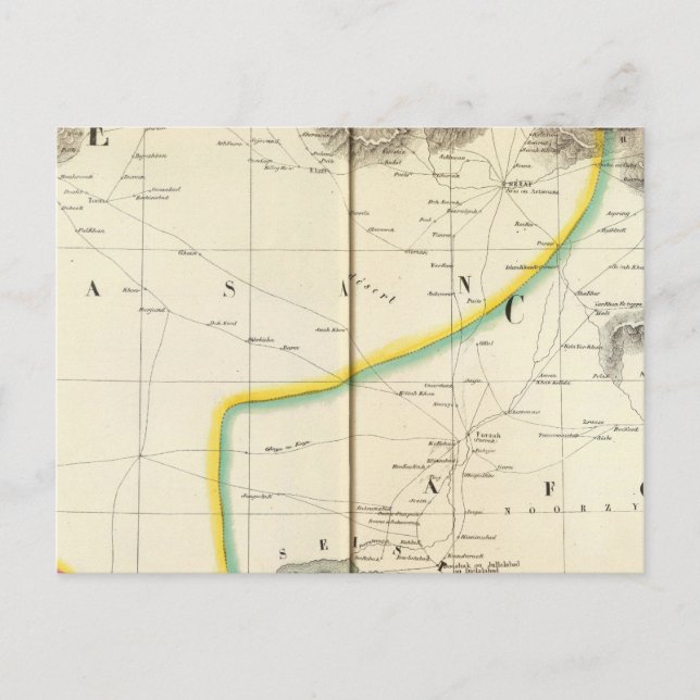 Postal Persia, Kabul Asia 66 (Anverso)