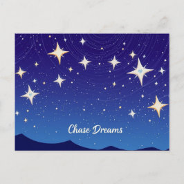 Postal Persigue Estrellas de Sueños