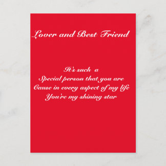 Postal Persona especial