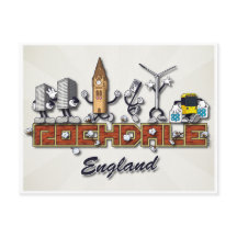 Personajes de caricatura de Rochdale