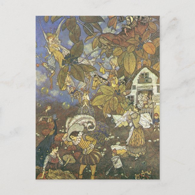 Postal Personajes de los libros de cuentos clásicos, Edmu (Anverso)