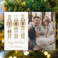 PERSONAJES DE ORO CON NAVIDADES FOTOGRÁFICOS