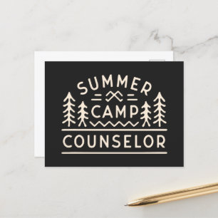 Postal Personal de campamento de verano de orientación so