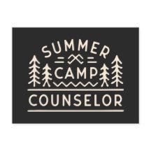 Personal de campamento de verano de orientación so