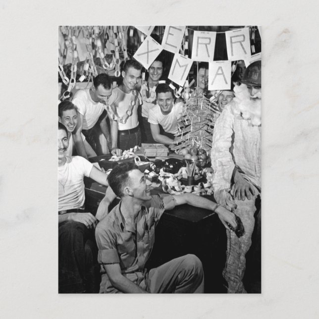 Postal Personal de USS LEXINGTON Celebro Guerra Imagen (Anverso)