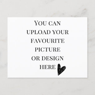 Postal Personalise 5.6" x 4.25" postcard- landscape