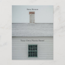 Postal Personalised Photo Moving House New Home Card.