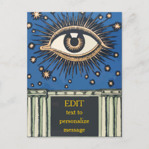 Postal Personaliza Big Eye, cambiar texto