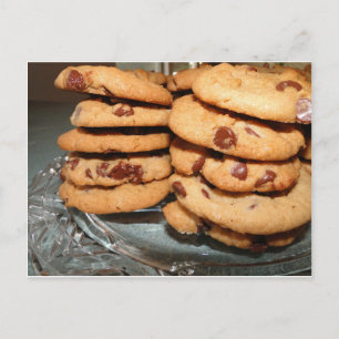 Postal Personaliza Galletas Postre Chocolate Chip Dulces